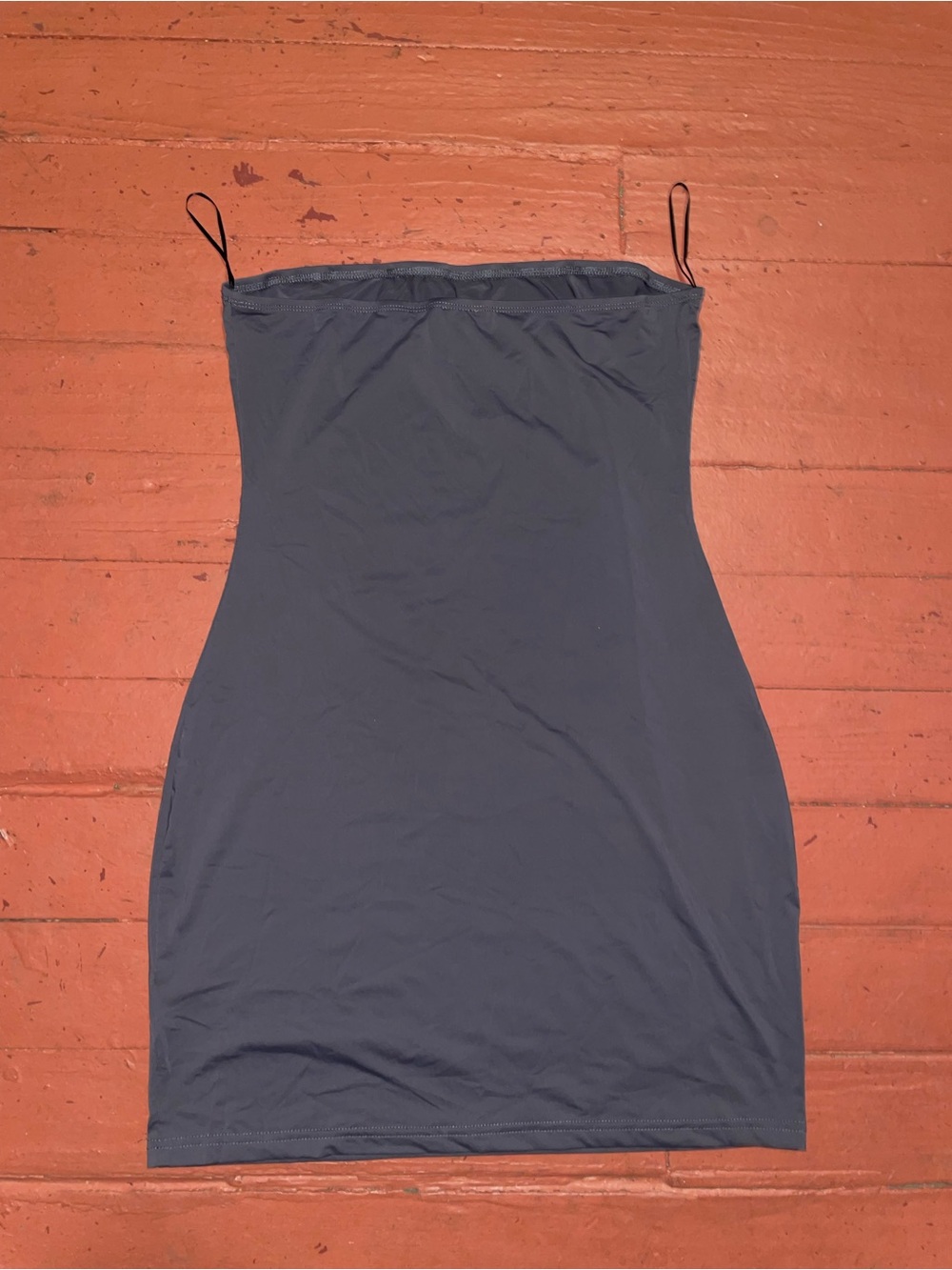 Princess Polly Charcoal Strapless Slip Dress